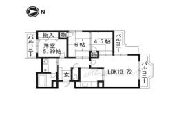 ツイン88Ｎ棟 間取り図面