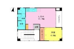 奥村マンション間取り図面