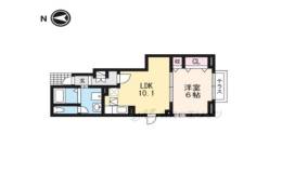 ミニヨン　サン　コート間取り図面