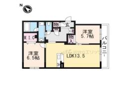 フルール　ドゥ　ソレイユ間取り図面