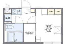 レオパレスＮＫサウスキャッスル間取り図面
