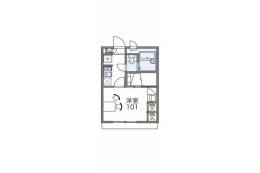 レオパレスアクト間取り図面