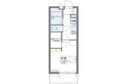 レオパレスセジュール高槻間取り図面