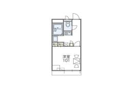 レオパレスマンゲシア間取り図面