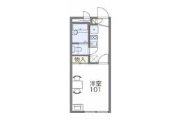 レオパレス元町間取り図面