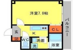 アムール今宮間取り図面