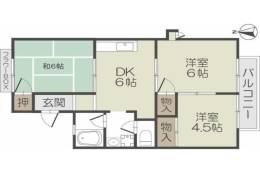 ディアコートJOYII間取り図面