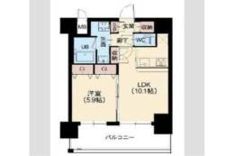 スプランディッド江坂駅前間取り図面