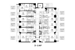 S-RESIDENCE江坂間取り図面