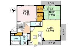 Amaranth Hirano間取り図面