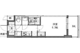 S-RESIDENCE江坂Eminence間取り図面