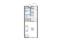 レオパレスミレア千里間取り図面