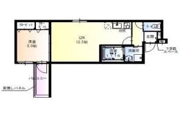 フジパレス南千里間取り図面