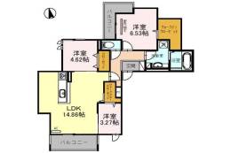 PALACE WEST千里丘　B棟間取り図面