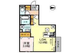 D-room阪急茨木市間取り図面