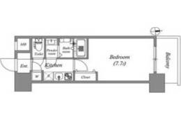 アドバンス江坂ラシュレ間取り図面