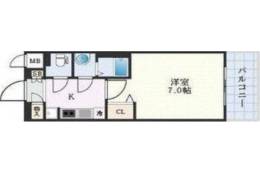 プレサンス江坂クォーレ間取り図面