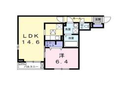ハイツ若草間取り図面