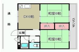 白井マンション間取り図面
