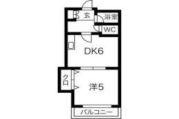 サウスフラット間取り図面