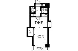 サウスフラット間取り図面