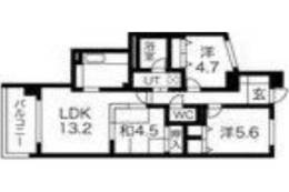 ユニーブル千里山田間取り図面