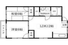 桜ヶ丘パークハイツ間取り図面