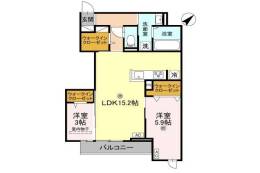 Ｄ－ＲＯＯＭ上新庄南口間取り図面