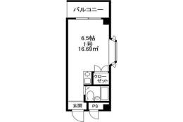 明和ハイツ南江口間取り図面