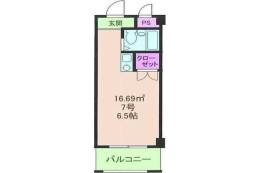明和ハイツ南江口間取り図面