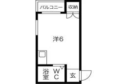 布井ハイツ豊新間取り図面