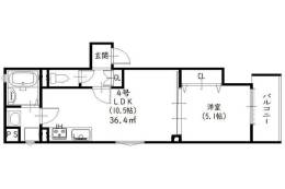 ラモーナ一津屋Ⅰ間取り図面