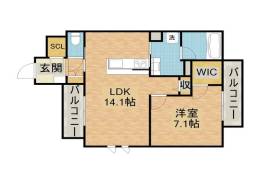 シャーメゾンMISAWA間取り図面