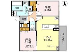 D-residence下田部A間取り図面