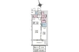 スプランディッドライズ新大阪ノース間取り図面