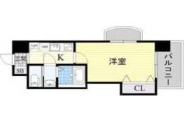 Luxe新大阪EAST II間取り図面