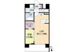 WORVE吹田江坂間取り図面