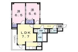 クローバー　ノワール間取り図面