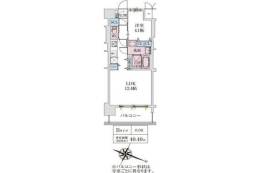スプランディッド梅田グランノース間取り図面