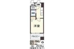 HOPE CITY天神橋間取り図面