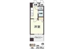 HOPE CITY天神橋間取り図面