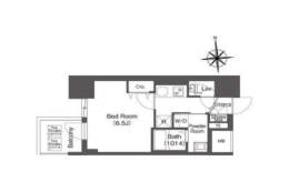 コンフォリア・リヴ南森町Ⅱ間取り図面