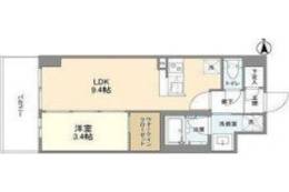 アヴェニール中崎間取り図面