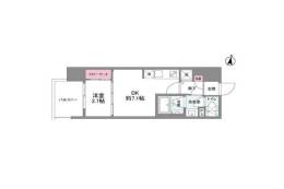 シーズンフラッツ中崎間取り図面