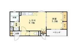 グランディール豊川間取り図面