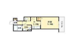 仮称）高槻市赤大路共同住宅間取り図面