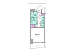 ビエラコート天神橋間取り図面