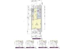 プレサンス梅田東アルファ間取り図面