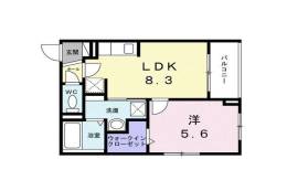 アンジュ　茨木間取り図面