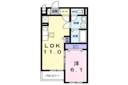 東一津屋アパート（０２７２６８１０１）間取り図面